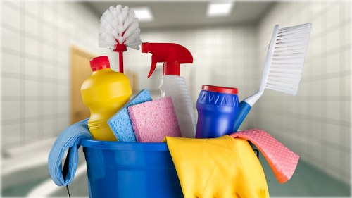 Local cleaner preparing a rental home in Haringey
