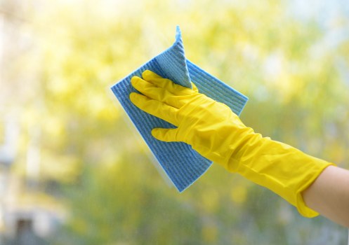 Local home cleaners working in a Haringey family house