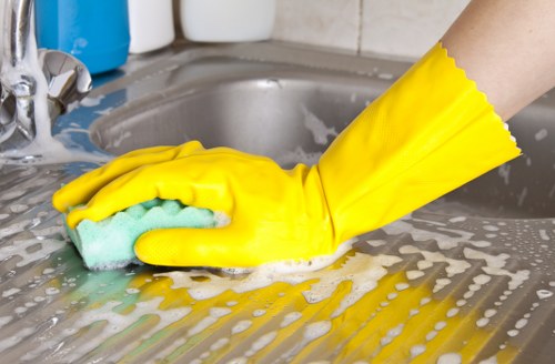 Safe and thorough deep cleaning process with protective practices
